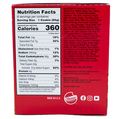 LTO Classic Cookie Soft Baked Chocolate Chip 3oz  Caddies (12 per case) Best By : 08/08/2026