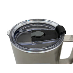 In the Kitchen with David Set of (2) 14-oz Travel Mugs  Gray Travel Mugs