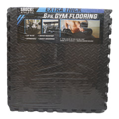 Shock Athletic Extra-Thick Gym Flooring 6PK
