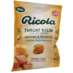 Ricola THROAT BALM 34CT BAGS 6X6 - Exp. 04/26