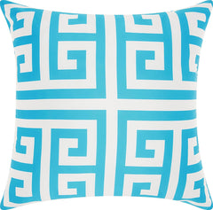 Nourison Outdoor Pillow - TURQUOISE