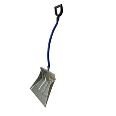 20-Inch Heavy Duty Aluminum Ergonomic Snow Shovel, Blue, (Retail Ready)