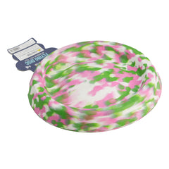 Flying Disc Rubber Pet Toy - 12 Multi Color Green,White,Pink  UPC # 1922344946754- 12  Black, White, Grey UPC # 1922344946747