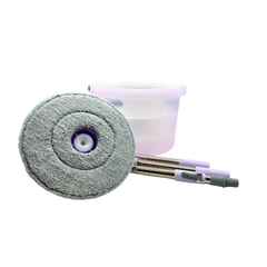 Clean Spin 360 Self-Cleaning Microfiber Spin Mop & Bucket