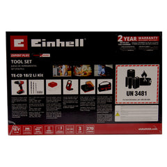 Einhell Workshop Power Tool Kit TE-CD 18/2 Li Kit