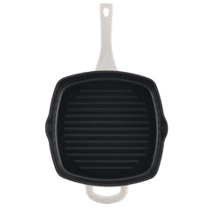 Ayesha Curry Cast Iron Grill Pan - Vanilla