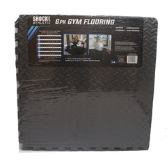 Shock Athletic Extra-Thick Gym Flooring 6PK
