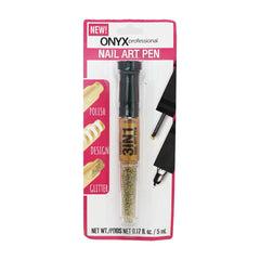 Onyx Professional -NC,  NAIL ART PEN - GOLD