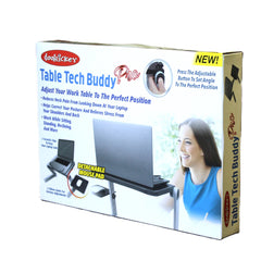 Doohickey Table Tech Buddy Pro With Detachable Mouse Pad