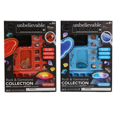 ROCK COLLECTION - ASSORTED COLORS-  RED (UPC # 840287904536), BLUE (840287904529