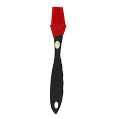 Small Black and Red Silicone Brush 6.75 inch