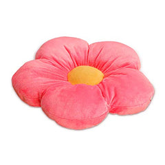 Butterfly Craze - Pink Flower Floor Pillow