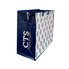 ZIP MEDALLION BL - Zipper Bag: 21.5X18.5X10.5 (100 per case)