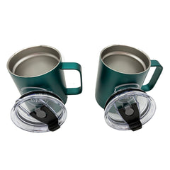 In the Kitchen with David Set of (2) 14-oz Travel Mugs