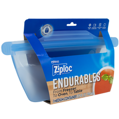 Ziploc Endurables Medium Container 32oz - Freezer to Oven to Table