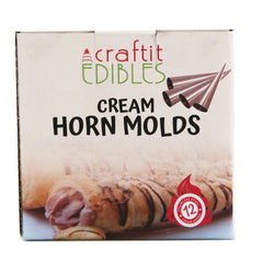Craftit Edibles Cream Horn Molds Small 12ct