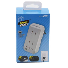 Power Hands 2 Outlets Wall Tap