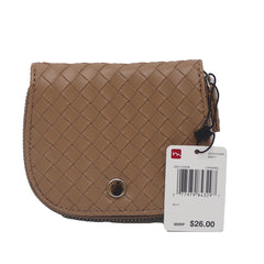Mundi Wallet ALLY CARAMEL WOVEN - Pre Priced $26.