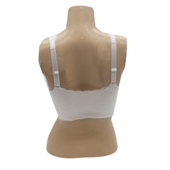 CaraMia Bra White 1pk X2