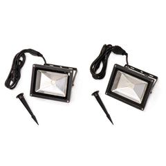 S4i® Color Splasher Extender Kit 2- Qty.2- Item:1102390 RGB LED- Male & Female Connectors, Lead,Black Cable & Ground Stakes Included- Pack 1