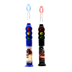Star Wars Light Up Toothbrush - Assorted - 3 pcs Darth Vader ( UPC # 672935647775) 3 pcs  R2-D2 ( UPC # 672935647775)