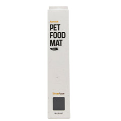 Pet Food Mat- black