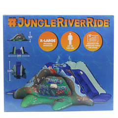 Jungle River Ride X-Large Inflatable Waterslide (11 ft. Height x 7ft Width x 5ft Length)