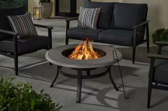Hampton-Bay-Whitfield-38-00-in-W-Black-Grey-Steel-Wood-Outdoor-Fire-Pit-with-Grate-Cover-and-Poker-Included-3022FP-2/319921672
