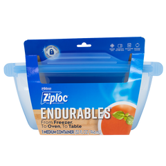 Ziploc Endurables Medium Container 32oz - Freezer to Oven to Table