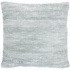 Nourison Lifestyle Pillow - DC257-SEAFM-20X20 - Ribbon loop poly/cotton shell with poly fill. Zipper closure.