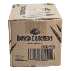Snackorama Dino Crackers 3oz Jurassic Park Cookies  - Best By Date 08/25