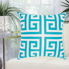 Nourison Outdoor Pillow - TURQUOISE