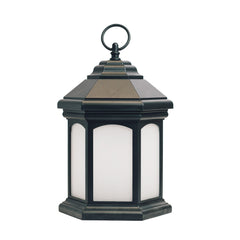 ZURI LANTERN ~ Dimensions: 6 x 10 LED lights, 3x AAA Batteries (not included) 5 hour timer