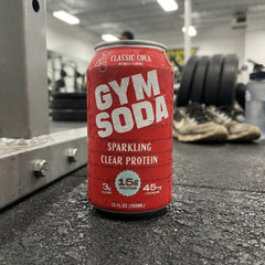 Gym Soda Sparkling Protein Classic Cola 12pk - Exp. 04/27