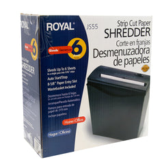 Royal Paper Shredder With Bin