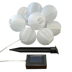 Home Innovation Solar Power 10 Light Lanterns