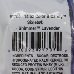 Color It Candy Sixlets Candies - Shimmer Lavender 14 oz Bag