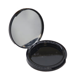 Belle Beauty Chevron Eye Shadow Case With Mirror - No Eyeshadow