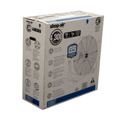 Shop-Air 24 Inch Slim Line Drum Fan