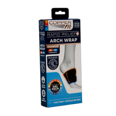 COPPER FIT RAPID RELIEF PLANTAR ARCH SLEEVE - One size Fits Most - 12pc MASTER with 4 3pc Inners