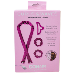 Conair 2-in-1 Heat & Heatless Hair Curler Set