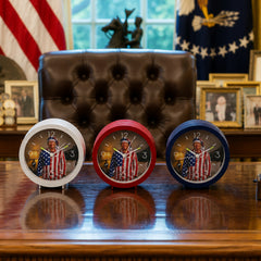 Wake Up Sleepy Joe -  Hour And Minute Hand Glow In The Dark - Batteries Not Included -  3 colors Red 4 pcs - White 4 pcs - Blue 4 pcs