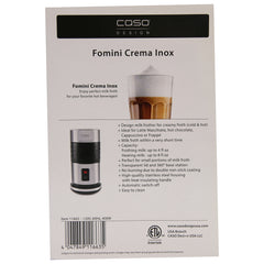 Frother Caso Design Fomini Crema Inox Milk Frother