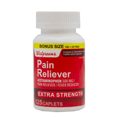 Walgreens Pain Reliever 125 ct - Exp. 01/24
