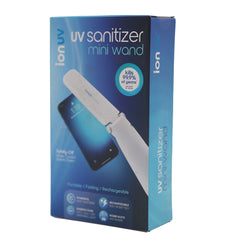 ION UV SANITIZER MINI WAND WHITE