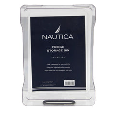 Clear bin with cool grey 11C handle	Storage bin Size: 30.2x22x13cm