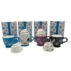 Temp-tations Seasonal Set of 4 Stacking Salt & Pepper Shakers