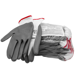 NorthFlex Nitri Task Gloves Small - Charcoal Gray - Sold as a 12pk Bundle