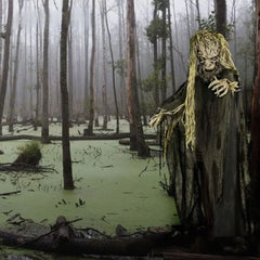 HAUNTED HILL FARM - 6.3-FT. ANIMATRONIC TREE MAN