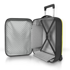 Rollink - Flex Vega 26" Hardside Collapsible Medium Checked Luggage - Yellow